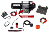 Лебёдка электрическая 12V Magnum 3500 lbs 1588 кг (стальной трос)