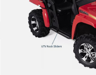 Пороги Warn Rock Sliders 76600 Arctic Cat Prowler 650, Prowler 700