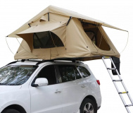   Палатка на крышу автомобиля без козырька 1200х2400 мм