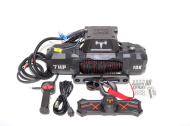 Лебедка электрическая 12V T-Max EW10000 Titan с синтетическим тросом